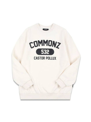 532 Sweatshirt Cream - COMMONZ - BALAAN 1