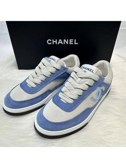 CC logo Jenny sneakers blue - CHANEL - BALAAN 2