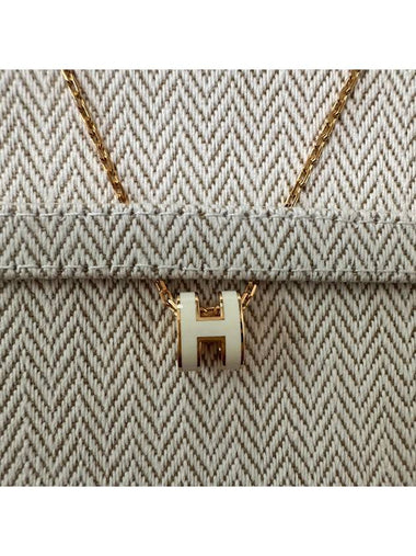 Mini Pop Ache Blanc Gold H147992 - HERMES - BALAAN 1