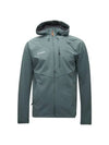 Ultimate Comfort Softshell Hooded Jacket Dark Jade - MAMMUT - BALAAN 1