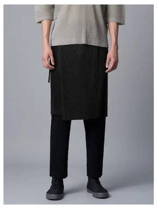 Light Mesh Apron Black Domestic Product GM0024053124733 - ISSEY MIYAKE - BALAAN 1