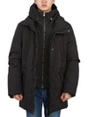 EDWARD NFR BLACK Men s Hooded Padded Jumper Coat - MACKAGE - BALAAN 5