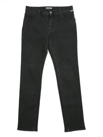 Black Solid Luxury Jeans C07LJJS02 271475 - CORNELIANI - BALAAN 1