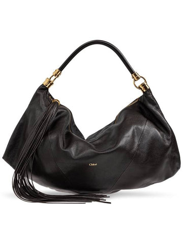 Chloé Shoulder Bag Foulard, Women's, Black - CHLOE - BALAAN 1