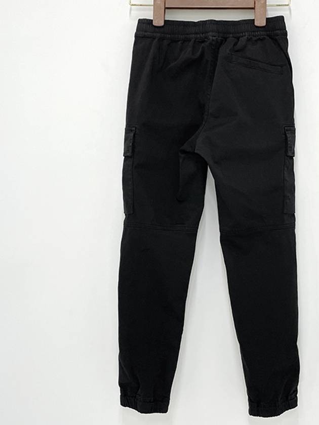 Kids Compass Badge Straight Pants Black - STONE ISLAND - BALAAN 4