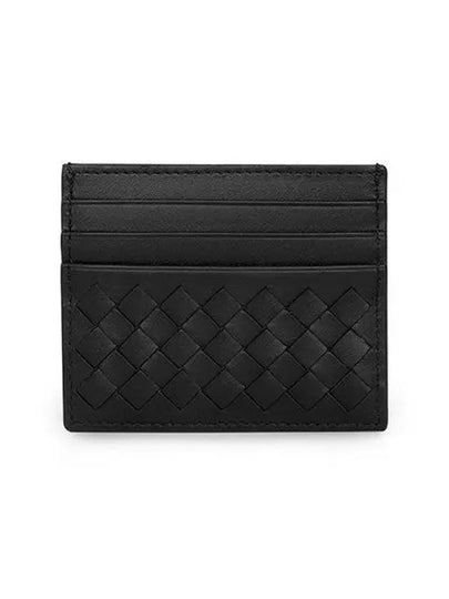 Intrecciato Classic Card Wallet Black - BOTTEGA VENETA - BALAAN 2