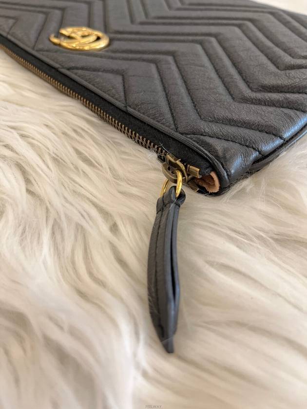 Daol Merchant Store GG Mamont Clutch Black Condition A - GUCCI - BALAAN 5