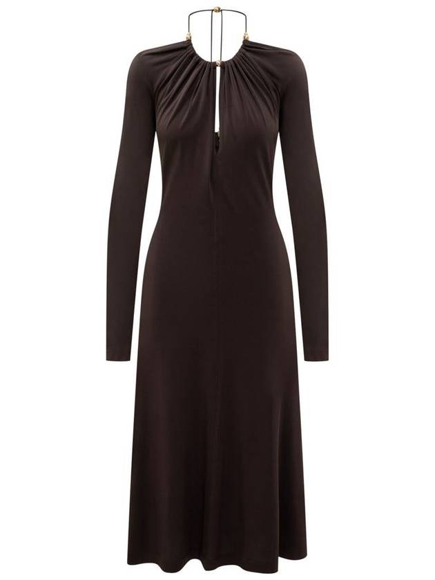 Salvatore Ferragamo Crepe Dress - SALVATORE FERRAGAMO - BALAAN 1