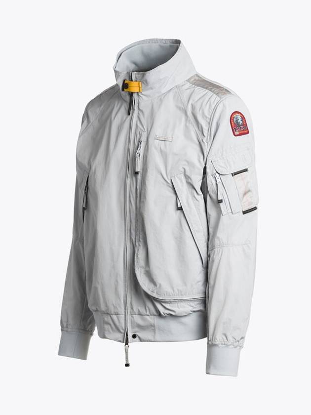 Classic Canvas Fire Prings Zip-Up Jacket Grey - PARAJUMPERS - BALAAN 3