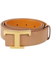 Belt XCWTSB10100RBR0H80 Brown - TOD'S - BALAAN 3