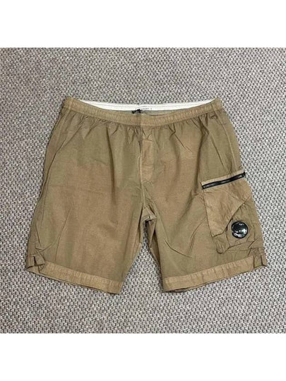 Eco Chrome R Utility Swim Shorts Brown - CP COMPANY - BALAAN 2