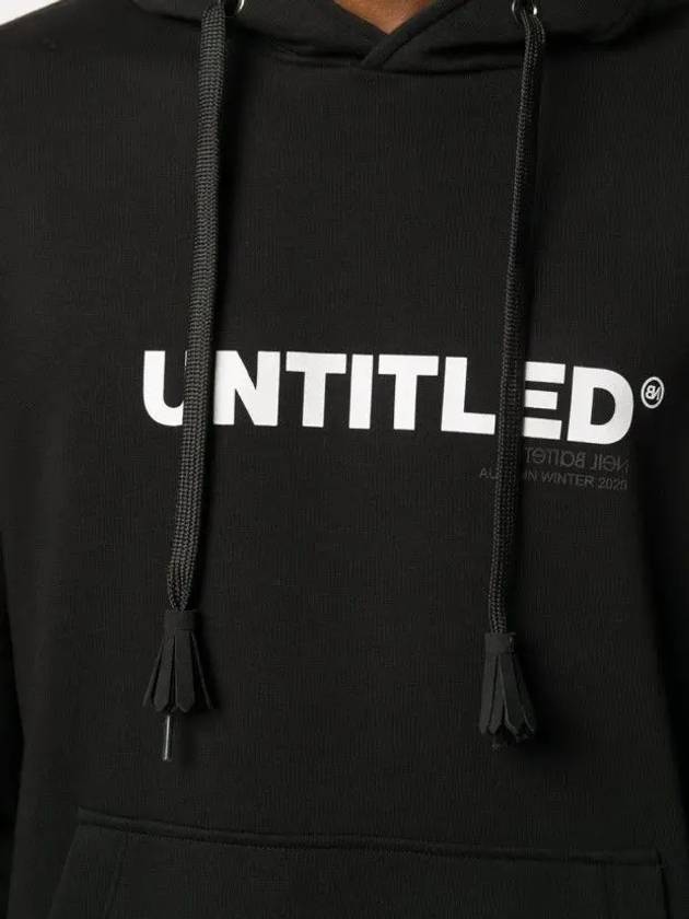 Untitled Hoodie Black - NEIL BARRETT - BALAAN 5