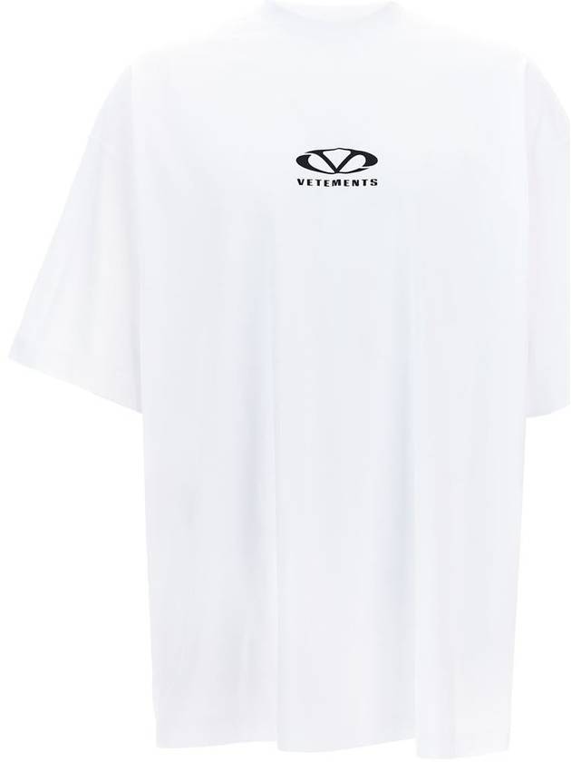 Vetements 'Oval Logo' T-Shirt - VETEMENTS - BALAAN 1