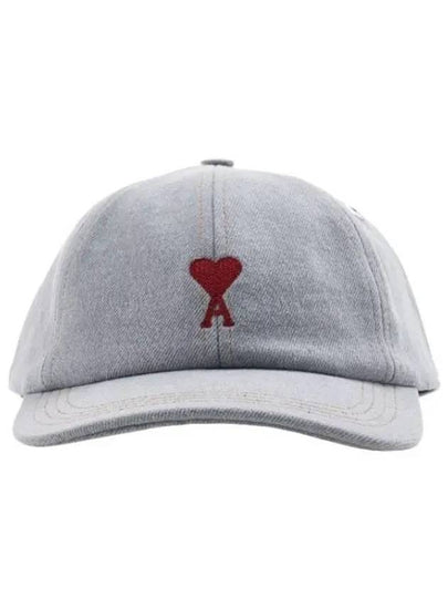 De Coeur Embroidery Ball Cap Jabel Grey - AMI - BALAAN 2