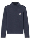 12th Anniversary Fox Head Embroidery Turtleneck Knit FW00512KT1036 IN - MAISON KITSUNE - BALAAN 1