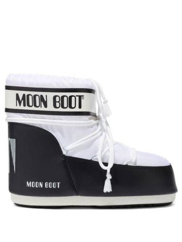 Boots 80D1409340 A001 WHITE BLACK - MOON BOOT - BALAAN 1