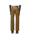 Cotton Workwear Straight Pants Brown - LOEWE - BALAAN 4