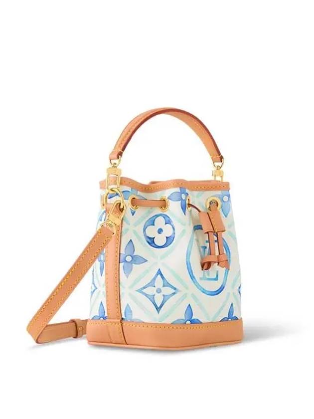 Nano Noe Bucket Bag Blue - LOUIS VUITTON - BALAAN 3