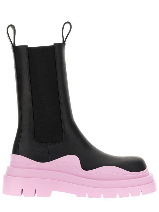 Tire Chelsea Boots Black Pink - BOTTEGA VENETA - BALAAN 1