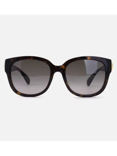 Square Frame Sunglasses Havana - GUCCI - BALAAN 2