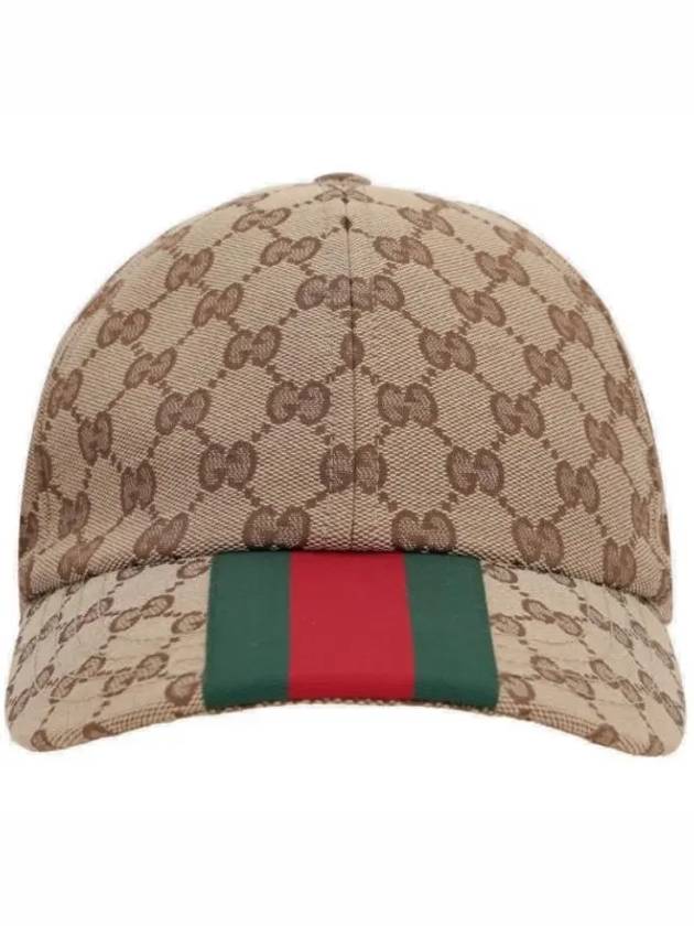 Original GG Base Ball Cap Beige Ebony - GUCCI - BALAAN 2