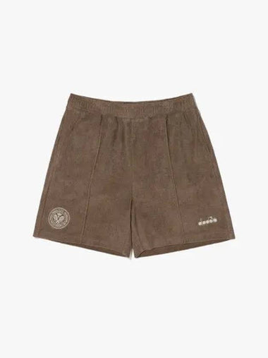 Diadora color terry shorts BROWN - DIADORA - BALAAN 1