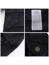 Garment Dyed Crinkle Reps Down Padding Black - STONE ISLAND - BALAAN 7