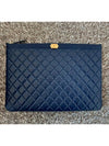 Boy Lambskin Clutch Large - CHANEL - BALAAN 1