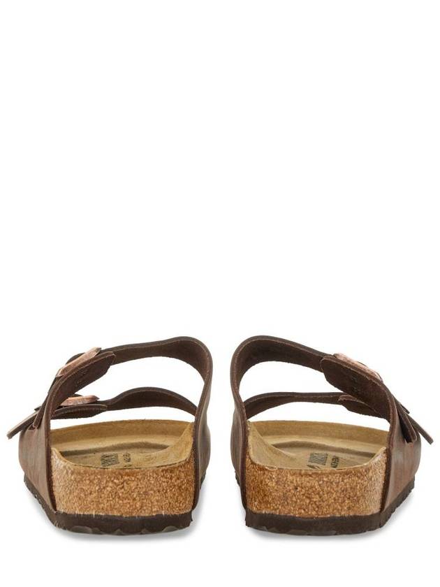 Arizona Oiled Leather Slippers Habana - BIRKENSTOCK - BALAAN 4