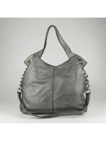 Silver metallic 2 WAY bag - MICHAEL KORS - BALAAN 1