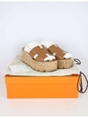 Eze 30 Sandals Natural H221026ZA3 - HERMES - BALAAN 8