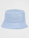 Re-Nylon Triangle Logo Bucket Hat Sky Blue - PRADA - BALAAN.