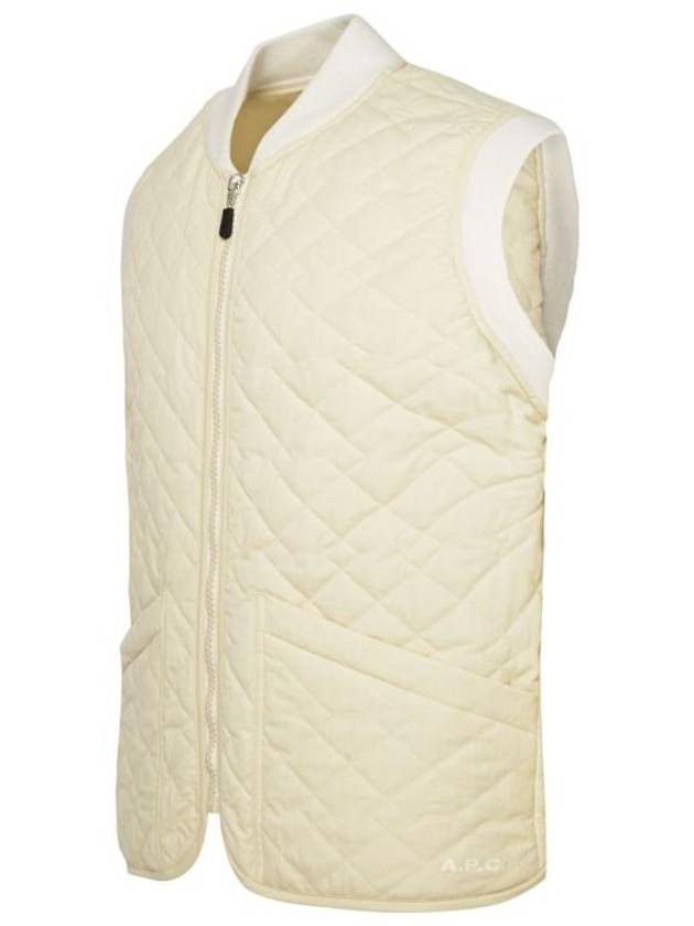 Quilted Vest Ivory - A.P.C. - BALAAN 3