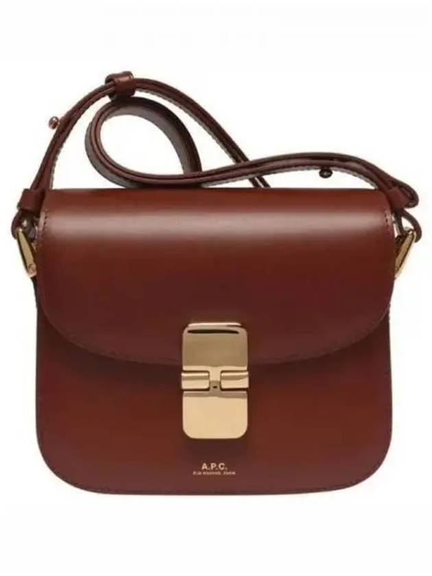 Grace Mini Cross Bag Brown - A.P.C. - BALAAN 2