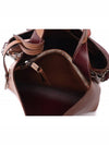 Logo Mini Leather Tote Bag Brown - TOD'S - BALAAN 7