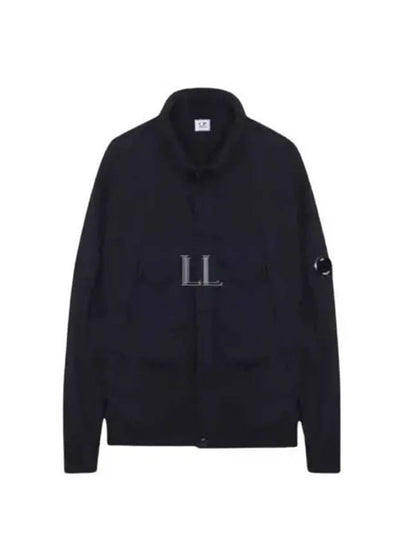 Nycra R Zip Up Jacket Navy - CP COMPANY - BALAAN 2