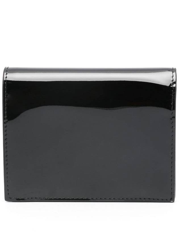 Pedant Leather Half Wallet Black - PRADA - BALAAN 3