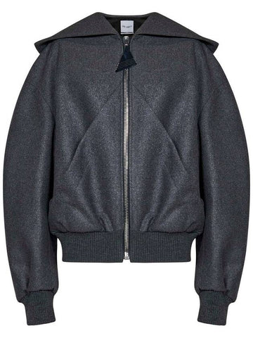 The Attico Hooded Bomber Jacket - THE ATTICO - BALAAN 1