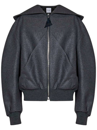 The Attico Hooded Bomber Jacket - THE ATTICO - BALAAN 1