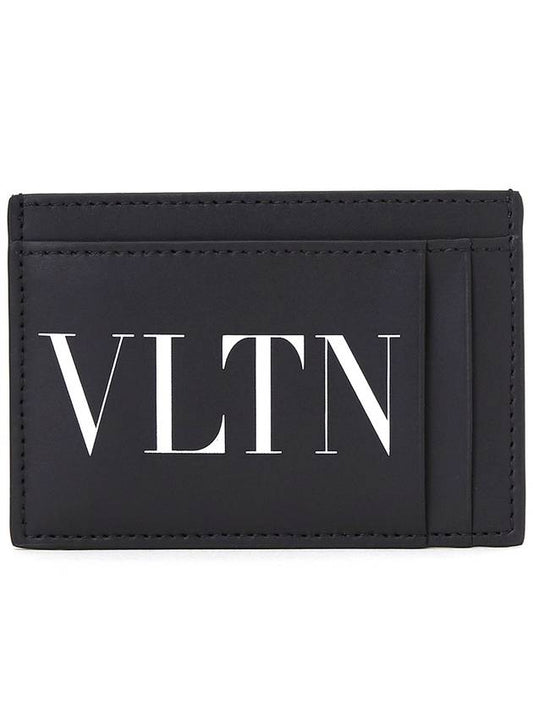 Logo Compact Card Wallet Black - VALENTINO - BALAAN 2