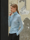 BASIC TURTLENECK TOP BLUE - ANOETIC - BALAAN 3