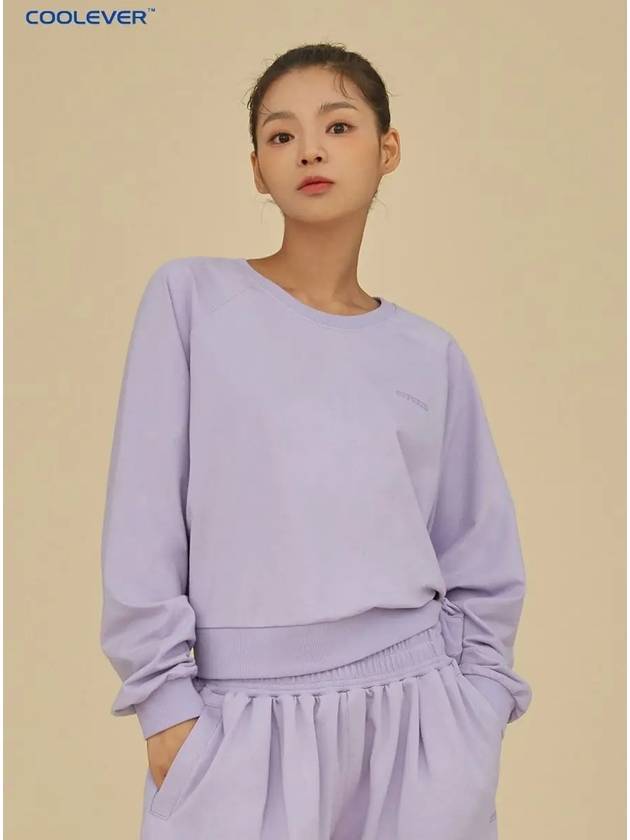 Women's Overfit Sweatshirt Purple - OFFGRID - BALAAN 4