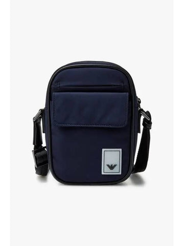 Men s Travel Essentials Square Tech Case Navy - EMPORIO ARMANI - BALAAN 1