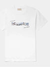 Greeting Short Sleeve T-Shirt White - MAISON KITSUNE - BALAAN 2