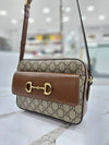 Horsebit 1955 small shoulder bag cross 645454 - GUCCI - BALAAN 2