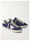 Superstar Suede Low Top Sneakers Navy - GOLDEN GOOSE - BALAAN 2