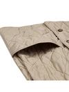 Diamond Quilted Thermoregulated Jacket New Chino Beige - BURBERRY - BALAAN 10