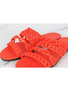 Jelly nude slippers red 37 240 - HERMES - BALAAN 7