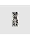 Interlocking G Ring Silver YBC577263001 - GUCCI - BALAAN 5