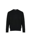 Men's Sweatshirt Black SW21PTS01BK - SOLEW - BALAAN 2